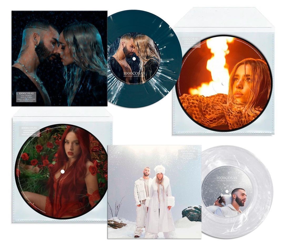 Diseño con portada alternativa para el single 1.000 cosas. / Imagen cedida por Iván Montalvo